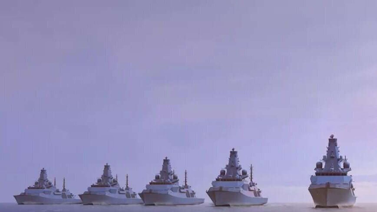 First Type 26 Frigate to enter the water for the first time