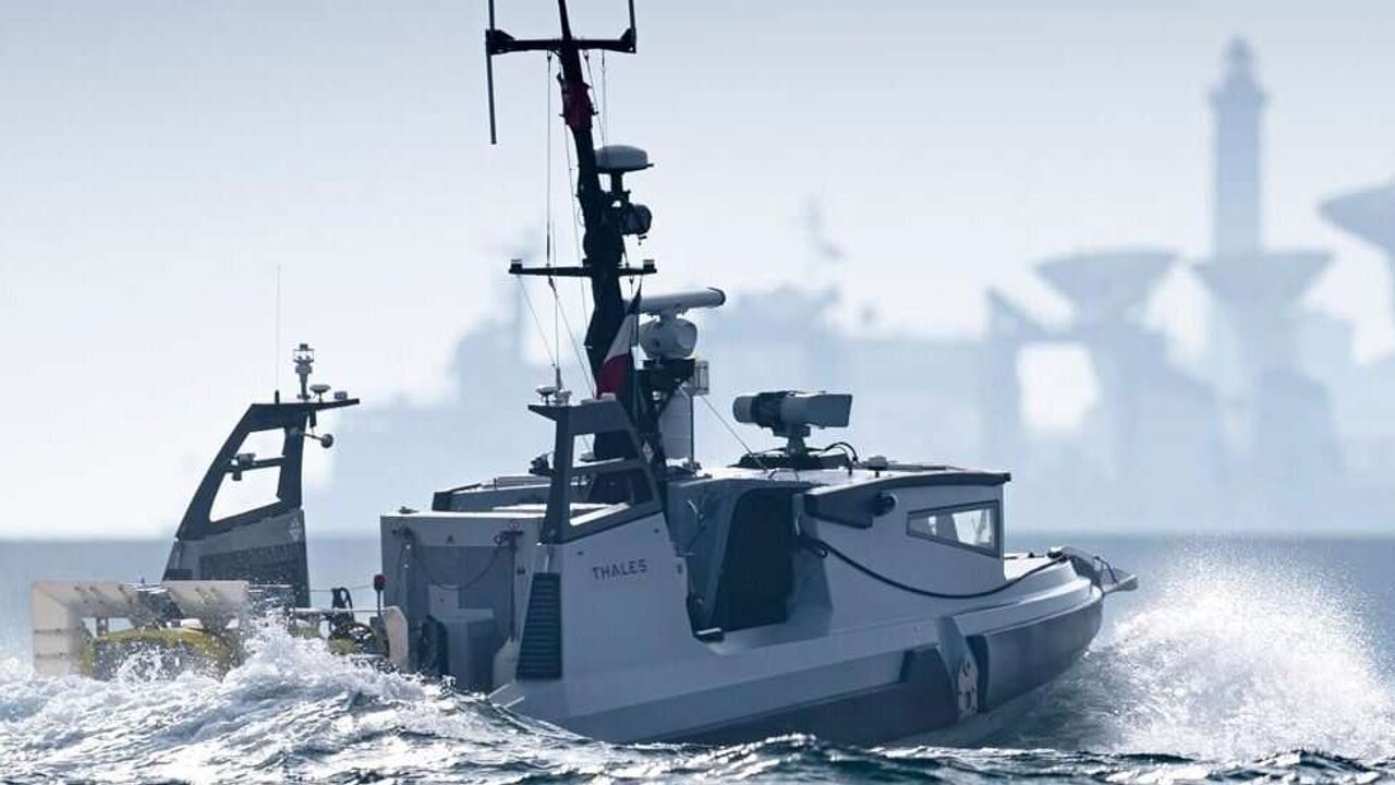 Thales' Uncrewed Surface Vessel passes a significant milestone in autonomous mine hunting trials