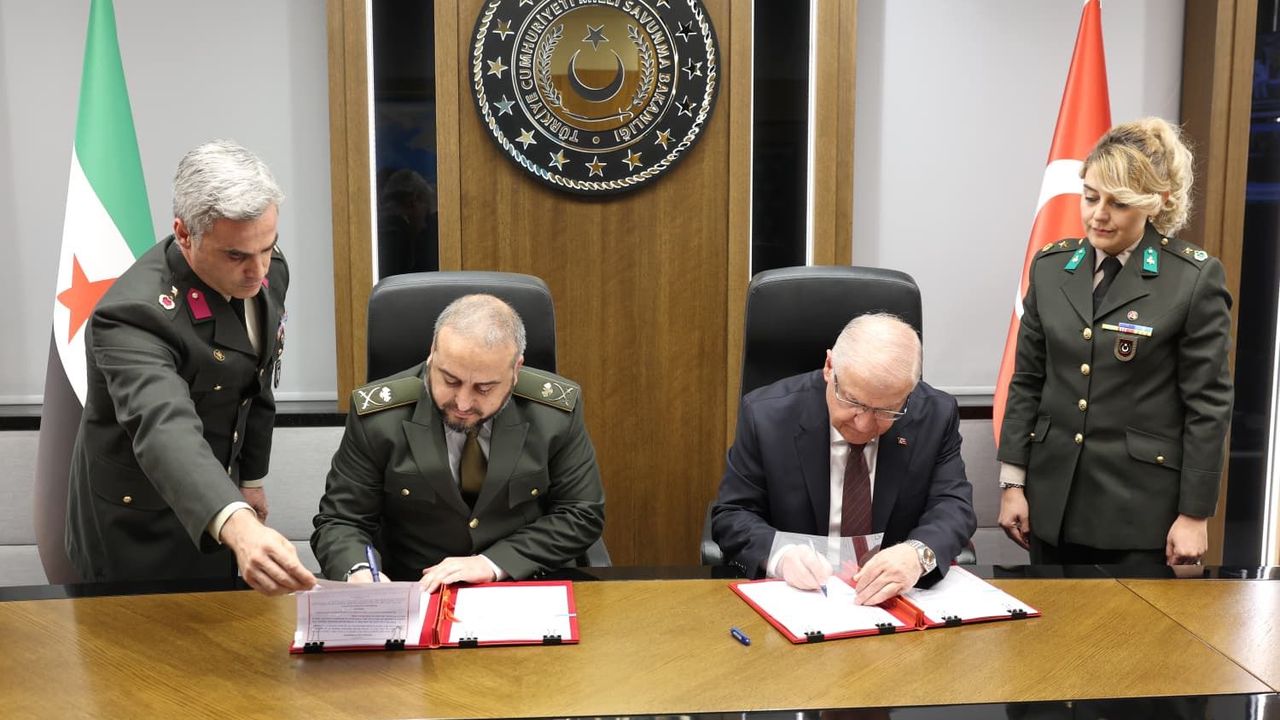 Türkiye and Syria sign military cooperation agreement