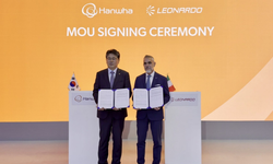 Leonardo, Hanwha broaden cooperation with new agreement at ADEX
