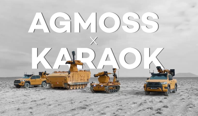 ROKETSAN demonstrates coordinated KARAOK missile strikes from multiple UGVs under AGMOSS program
