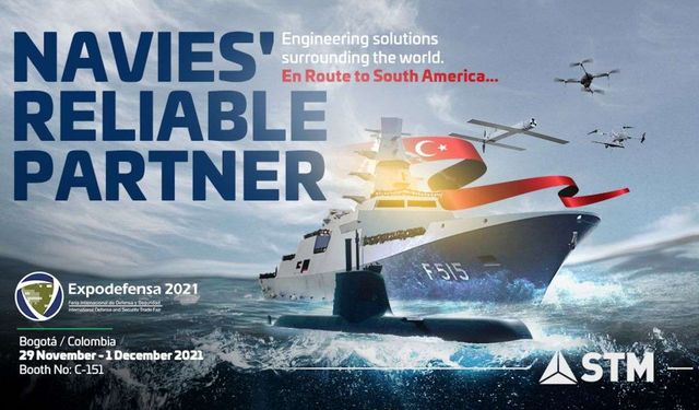 Turkish STM exhibits latest naval platforms, UAVs at Expodefensa 2021