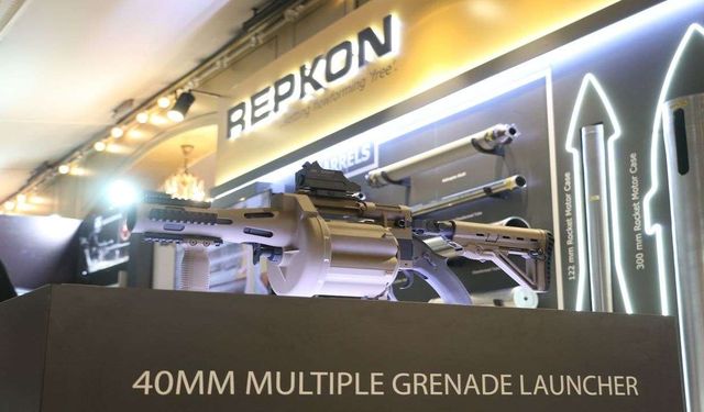 Repkon showcases its new 40 mm grenade launcher