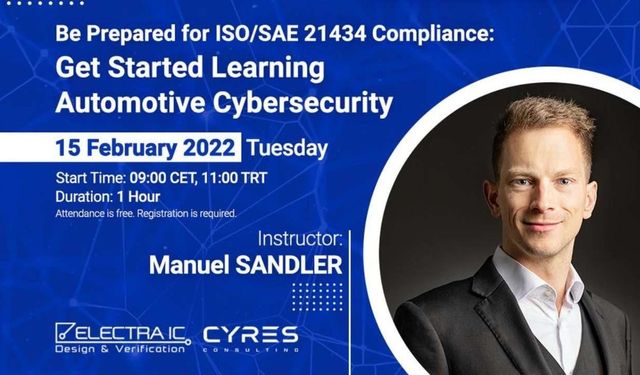 ElectraIC will provide free online training on "Automotive cybersecurity"