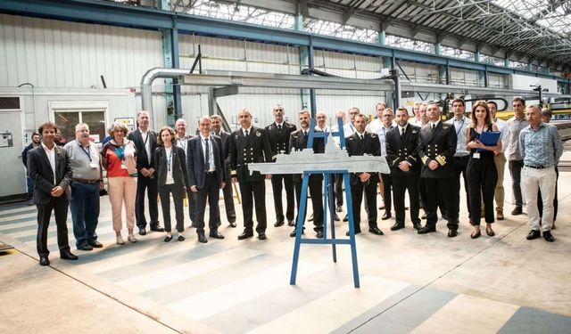 Naval Group starts construction of the second FDI frigate for the Hellenic Navy
