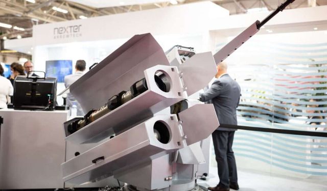 Nexter and MBDA present the new NARWHAL turret equipped with the AKERON MP missile system