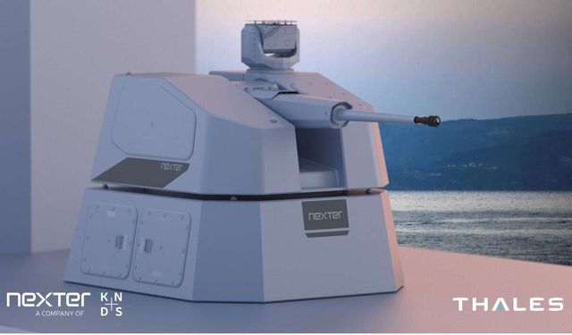 Nexter and Thales unveil new design of RAPIDFire turret at Euronaval 2022