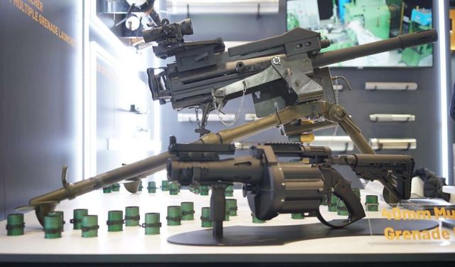 Repkon Defence exhibits two grenade launchers at SAHA EXPO 2022