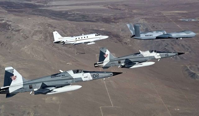 GA-ASI flies autonomous collaboration using Avenger UAS