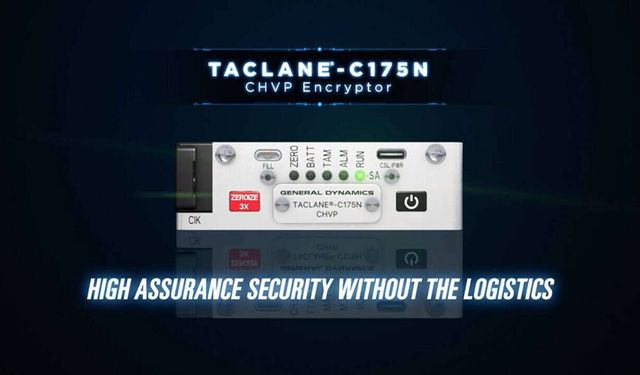General Dynamics Mission Systems’ new TACLANE-C175N CHVP encryptor receives NSA certification