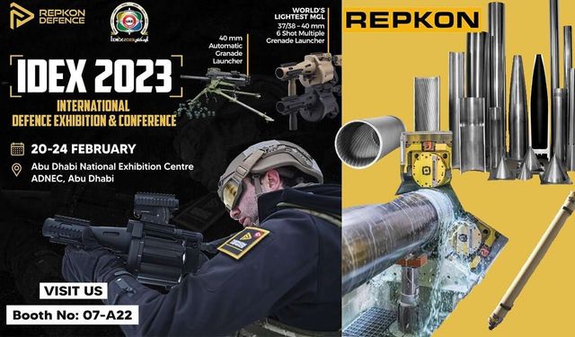 Repkon with its subsidiary Repkon Defence to introduce products in IDEX 2023