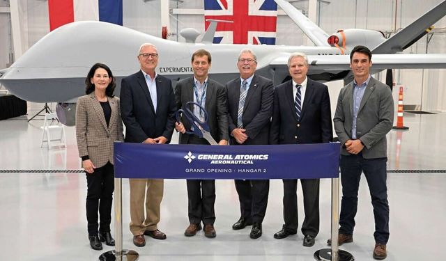 GA-ASI Opens New Hangar at FTTC in Grand Forks, North Dakota