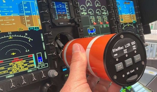 Hensoldt received STC from EASA for its lightweight voice and flight data recorder SferiRec LCR 100