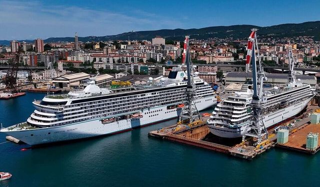 FINCANTIERI: MAXI REFITTING COMPLETED FOR CRYSTAL