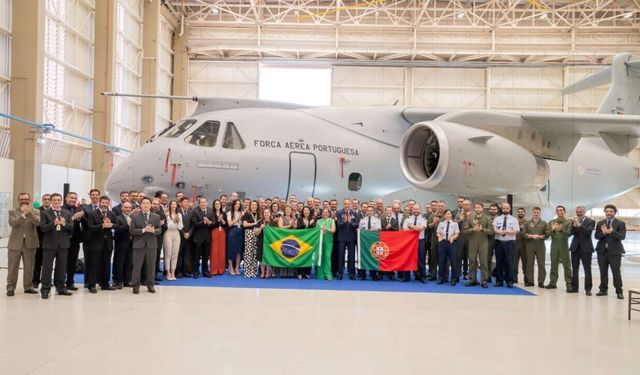 First KC-390 Millennium in NATO configuration enters into service with the Portuguese Air Force