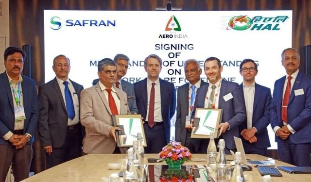 Safran and HAL sign MoU to develop industrial cooperation in commercial engines parts manufacturing