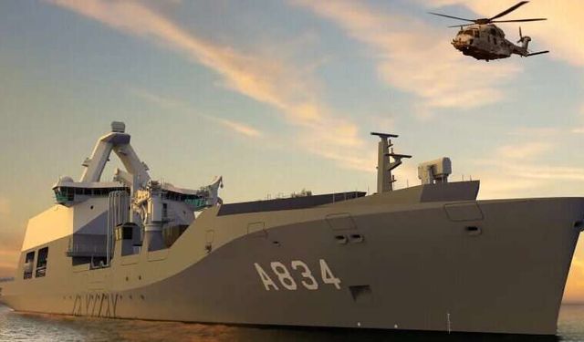 Damen Naval builds full Virtual Reality version of new Combat Support Ship