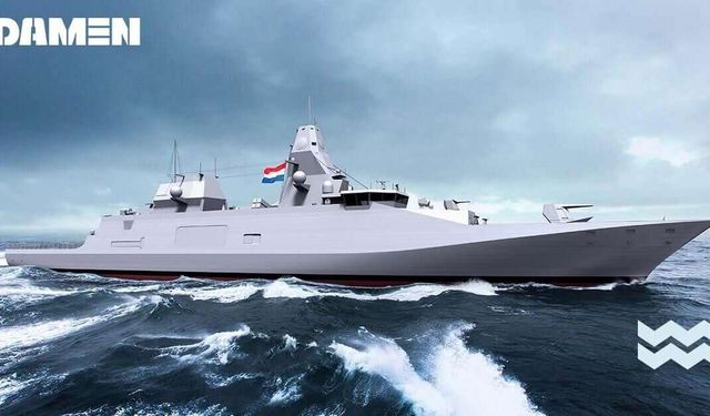 Damen Naval contracts ABB to supply integrated power and distribution system for ASW Frigates