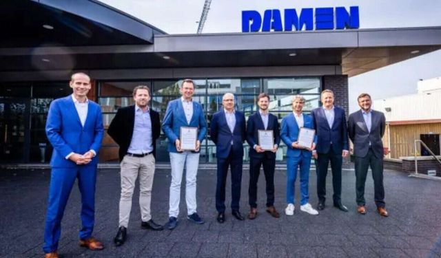 Damen wins class and flag states approval in principle for future methanol-fuelled workboats