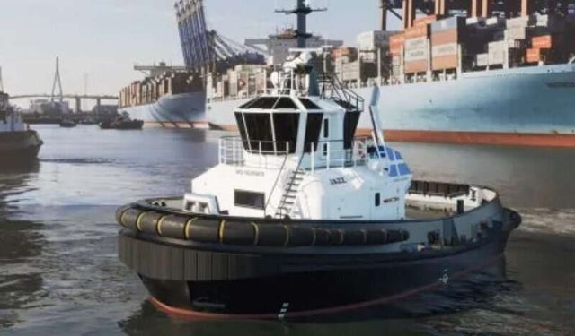 Louis Meyer signs contract for delivery of one of the first Damen Shipyards’ compact ASD Tug 2111