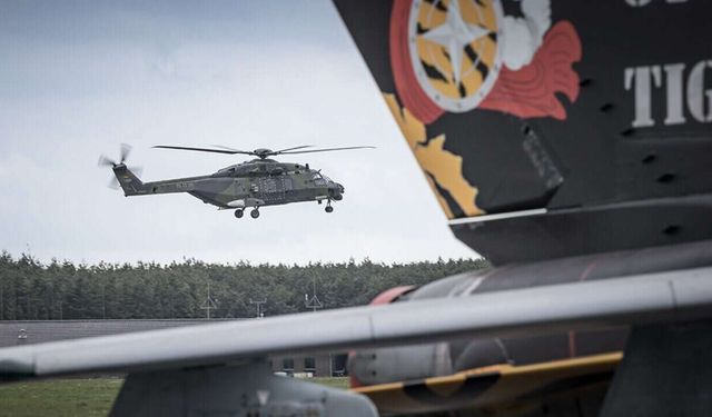 HENSOLDT integrates NH90 and TIGER helicopters into modern data link network for "Timber Express 2023"