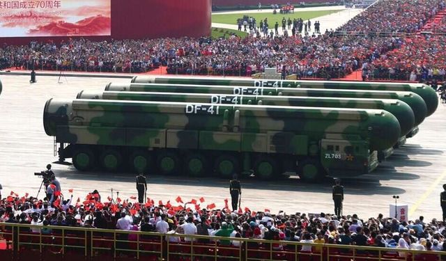 How many nuclear warheads does China have?