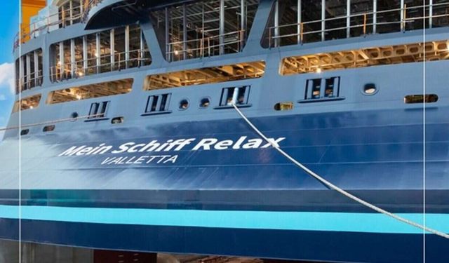Mein Schiff Relax launched in Monfalcone