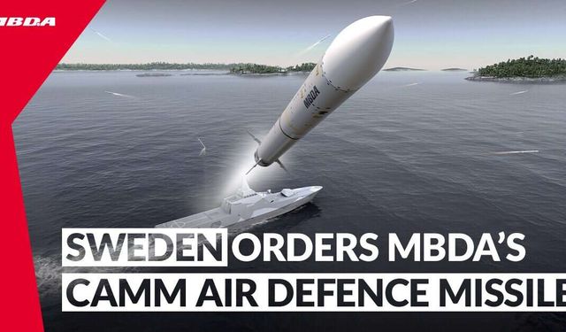 Sweden orders MBDA’s CAMM air defence missile