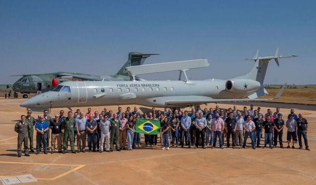 Embraer Delivers Fifth Upgraded E-99 Aircraft to the Brazilian Air Force