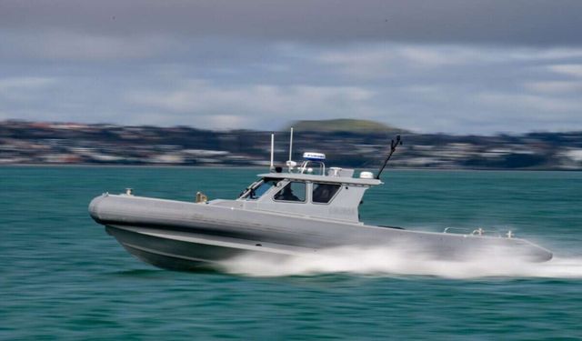 The Royal New Zealand Navy deploys three Littoral Manoeuvre Crafts