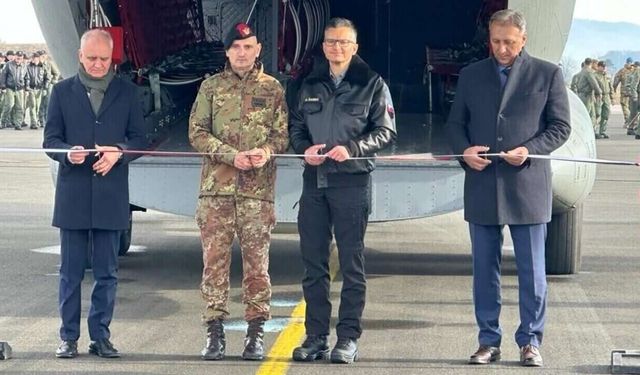 Leonardo delivers the first C-27J Spartan tactical transport aircraft to Slovenia