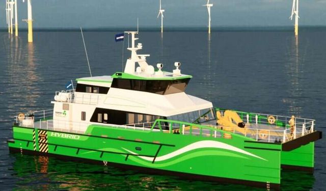 Damen Shipyards introduces the new Fast Crew Supplier 3210 Hybrid