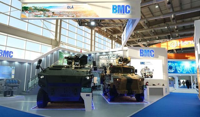 BMC exhibits its armored vehicles in Saudi Arabia