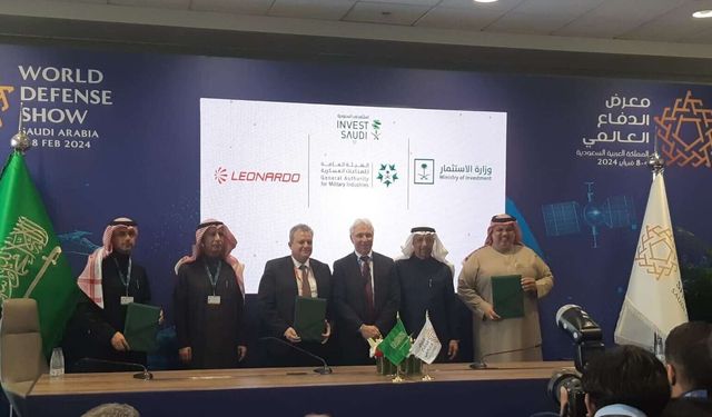 Leonardo signs MoU with KSA for aerospace and defense collaboration opportunities