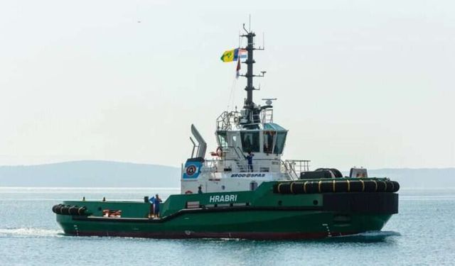 Damen delivers ASD Tug 2811 to Croatia-based Brodospas
