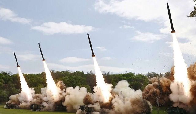 "Nuclear Trigger:" North Korea conducts simulated nuclear counterattack