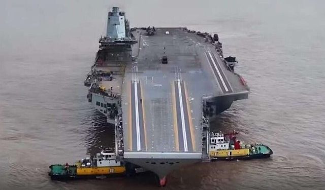 China’s super-carrier Fujian embarks on sea trials