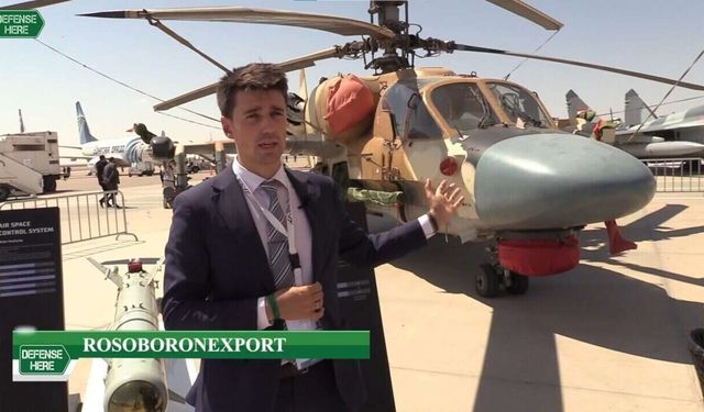 Rosoboronexport unveils their combat scout-attack helicopter KA-52E