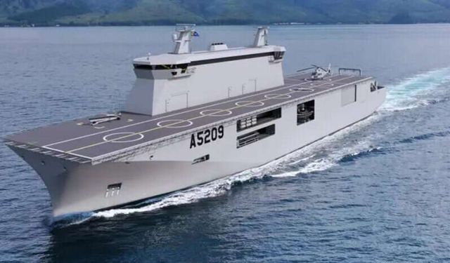 Damen holds steel cutting ceremony for Portuguese Navy’s Multi-Purpose Ship