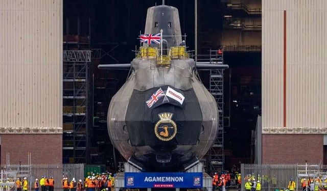 BAE Systems launched Sixth Astute class submarine Agamemnon