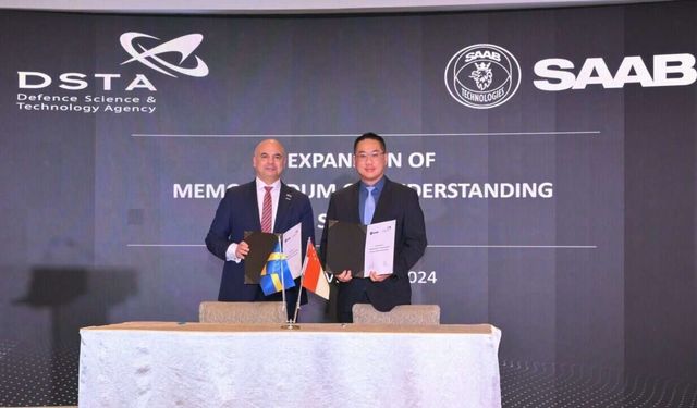 Saab and DSTA sign MoU to deepen collaboration on exploration of underwater technologies