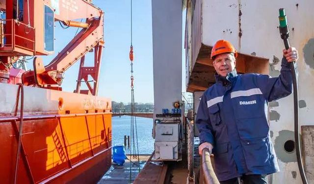 Damen Shiprepair Oranjewerf advances sustainable dockings with Shore power from Elma Systems