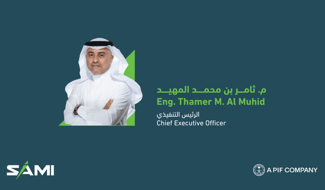 SAMI appoints Thamer Al-Muhid as new CEO