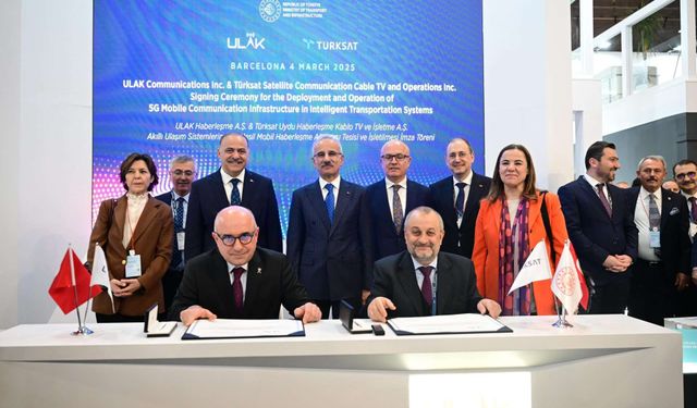 ULAK and TÜRKSAT sign agreement for 5G smart transportation network