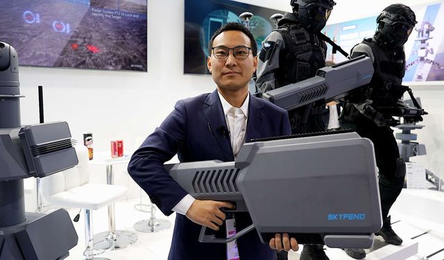 Skyfend showcased cost-effective anti-drone systems at IDEX 2025