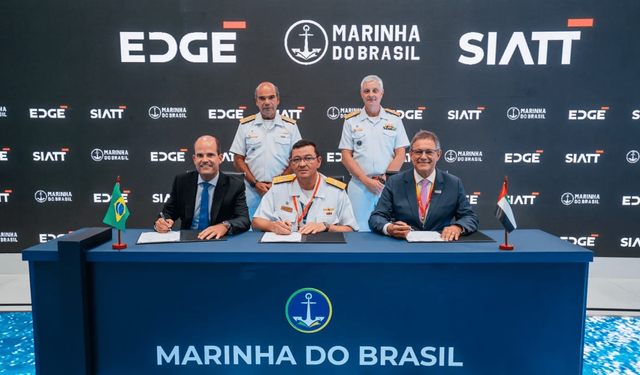 EDGE secures key defense agreements with Brazilian Navy