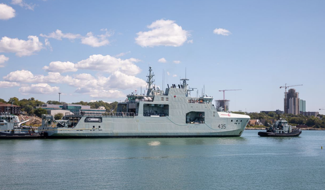 Irving Shipbuilding delivers sixth Arctic and Offshore Patrol Ship to Canada