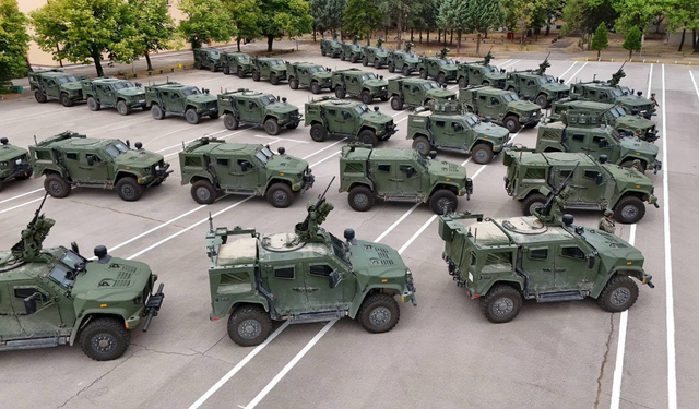 North Macedonia receives 29 new JLTVs from U.S.