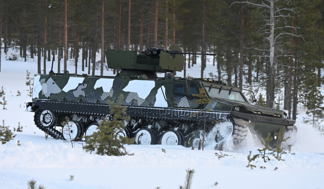 Patria introduces TRACKX all-terrain vehicle at DSEI UK