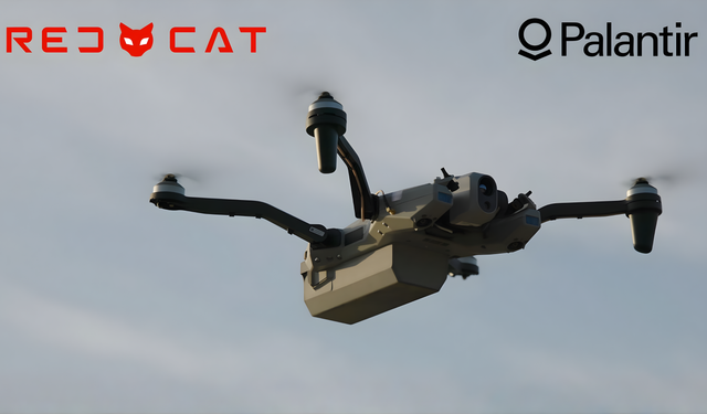 Red Cat and Palantir test visual navigation on U.S. Army's Black Widow